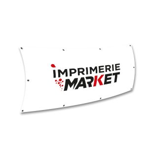 Bâche 510g/m² M1 (anti feu norme NF) 120 x 80 cm