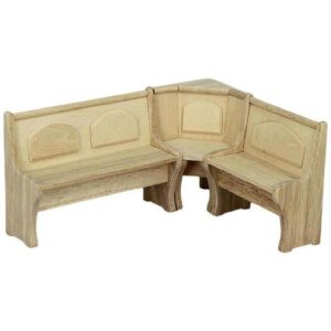Banc de coin – Chêne clair