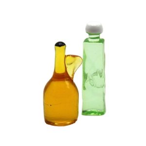 Bouteilles huile et vinaigre