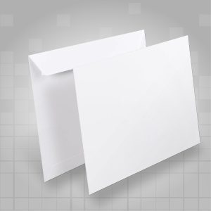 Enveloppe avec impression 15,5 x 15,5 cm création comprise