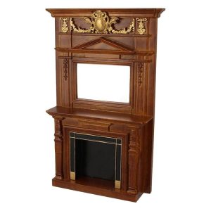 Cheminée en bois style Empire
