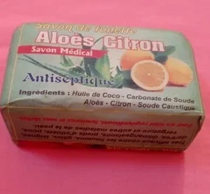 Savon médical antiseptique à l&rsquo;aloès et au citron ECSF