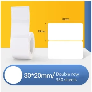 Papier d&rsquo;étiquettes thermiques autocollantes pour immobilisations, produits alimentaires, vêtements, prix, compatibles avec NIIMBOT B11 / B3S