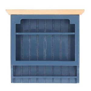 Etagère de cuisine en bois peint