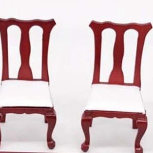 Chaises en Acajou