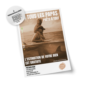 Flyers Fête des pères  A5 à personnaliser