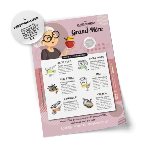 Flyers Fête des grands-mères  A5 à personnaliser