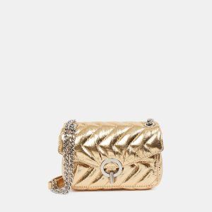 SANDRO – Mini sac besace matelassé cuir