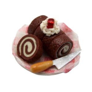 Gâteau roulé au chocolat