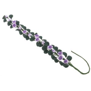 Guirlande de roses mauve