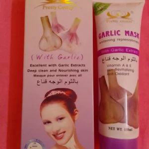Masque purifiant PRETTY COWRY nourrissant à l&rsquo;extrait d&rsquo;ail