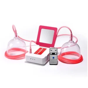 Instrument de massage électrique de poitrine de chargement USB portable, style: télécommande (une tasse)