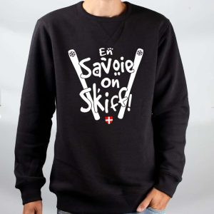 PULL HOMME : EN SAVOIE ON SKIFF