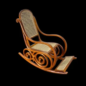 Fauteuil à bascule Rocking Chair – Style Victorien