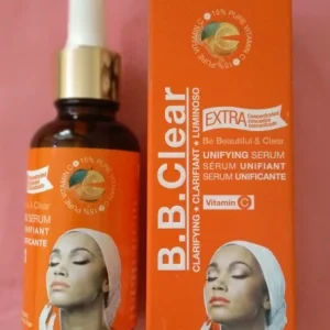 Sérum unifiant B.B.CLEAR soin clarifiant à la vitamine c