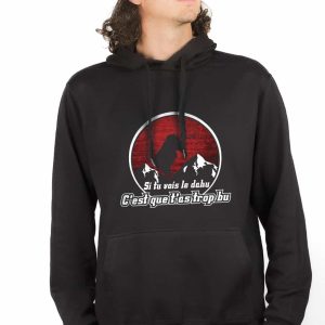 SWEAT HOMME : SI TU VOIS LE DAHU