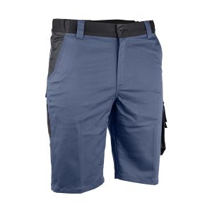 Short de travail stretch bicolore multipoches LMA