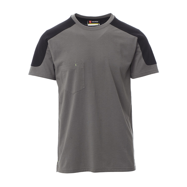 T-shirt bicolore avec poche poitrine Corporate Payper – Image 4