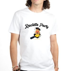 T-SHIRT HOMME : DJ MATAFAN RACLETTE PARTY
