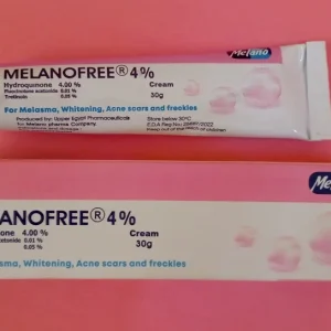 Tube crème MELANOFREE à l&rsquo;hydroquine