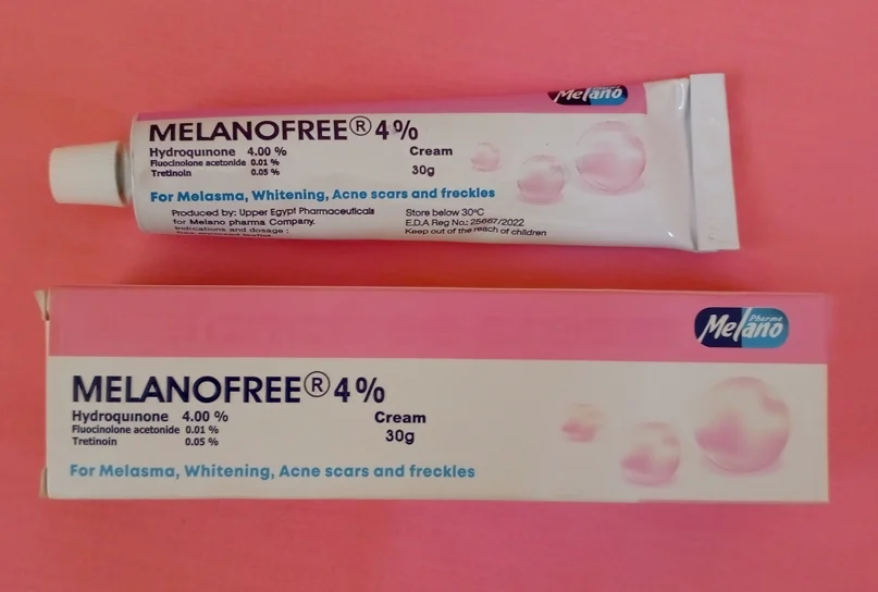 Tube crème MELANOFREE à l’hydroquine