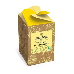 Thé vert à la menthe – Infusettes