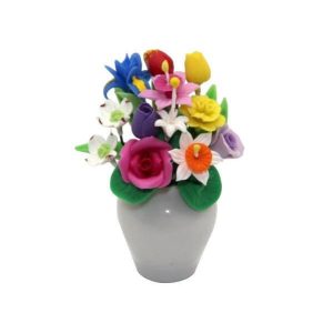Bouquet de fleurs en vase