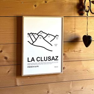 Affiche station de ski – Les Raffineurs