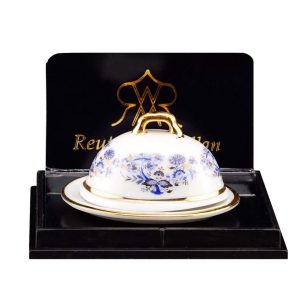 Assiette de service – Blue onion