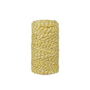 Ficelle bicolore jaune