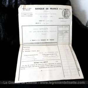 Document Banque de France de 1946