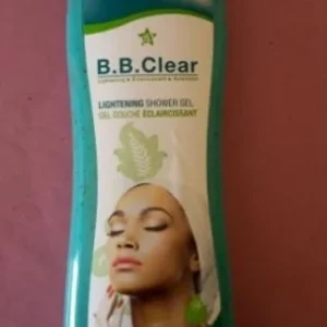 Gel douche éclaircissant et gommant B.B.CLEAR au AHA