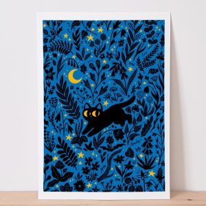 Affiche Black cat