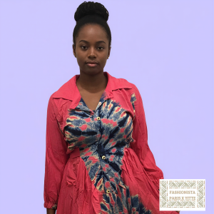 Robe melhfa rose longue