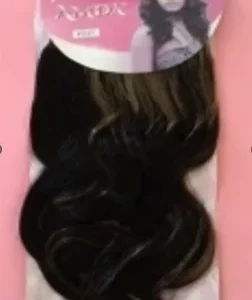 Mèche tissage synthétique style « AMDA »