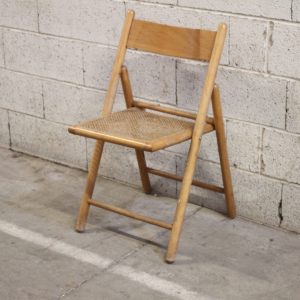 Chaise pliante vintage