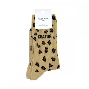 Chaussettes Léopard « Chaton », Félicie aussi