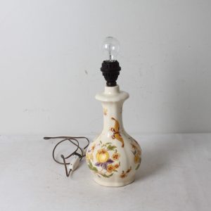 Pied de lampe en céramique