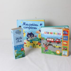 Lot de trois livres enfant – 1er âge