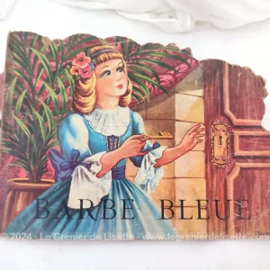 Original livre ancien Barbe Bleue Collection Feuillage 1957