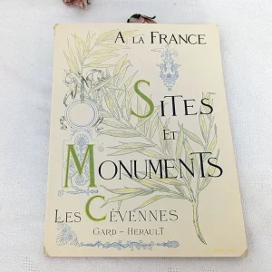 Livre « Sites et Monuments Les  Cévennes Gard – Herault » de 1902