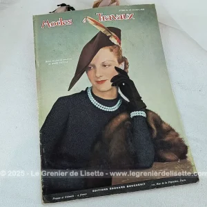Revue Modes et Travaux du 15 octobre 1934