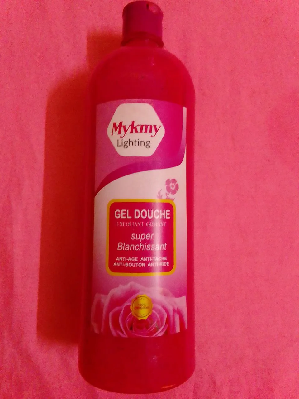 Gel douche exfoliant-gommant super blanchissant