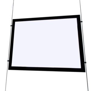 Porte affiche A3 LED vitrine horizontale