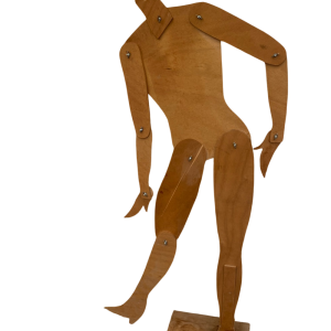 Mannequin articulé en bois