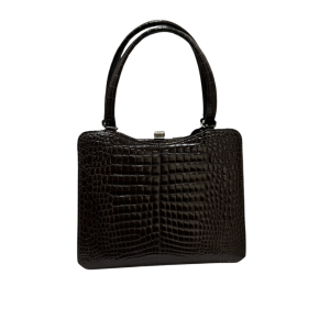 Sac à main en cuir Marron