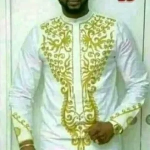 Ensemble – Bazin riche brodé pour homme