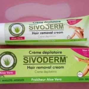 Crème dépilatoire SIVODERM à l’aloé vera Jambes, maillots, aisselles 5 minutes