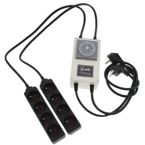 MINUTERIE BLACK CONTACTOR 8 ENTRÉES LUMII