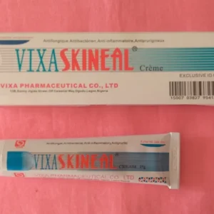 Tube crème VIXASKINEAL antifongique, antibactérien, anti-inflammatoire, antiprurigineux
